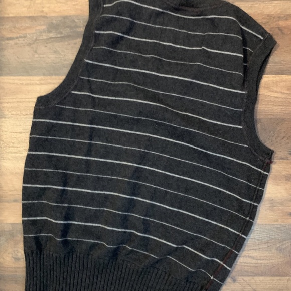 American Eagle Cotton Wool Blend V-Neck Sweater Vest Mens Small - Picture 5 of 5